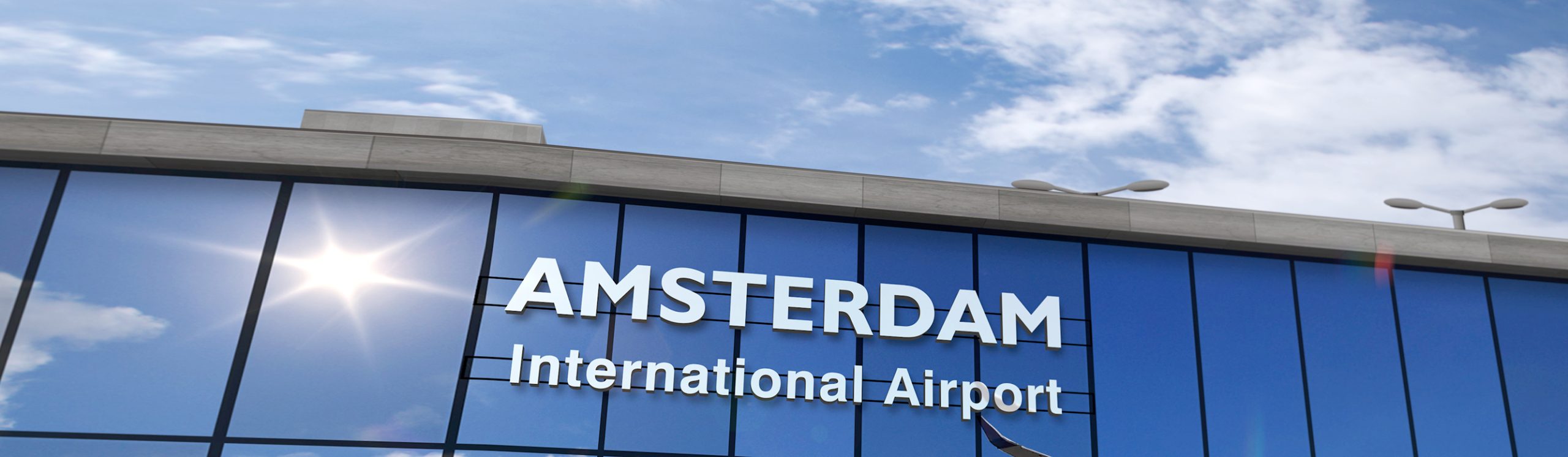 Informare pasgeri - check-in Amsterdam