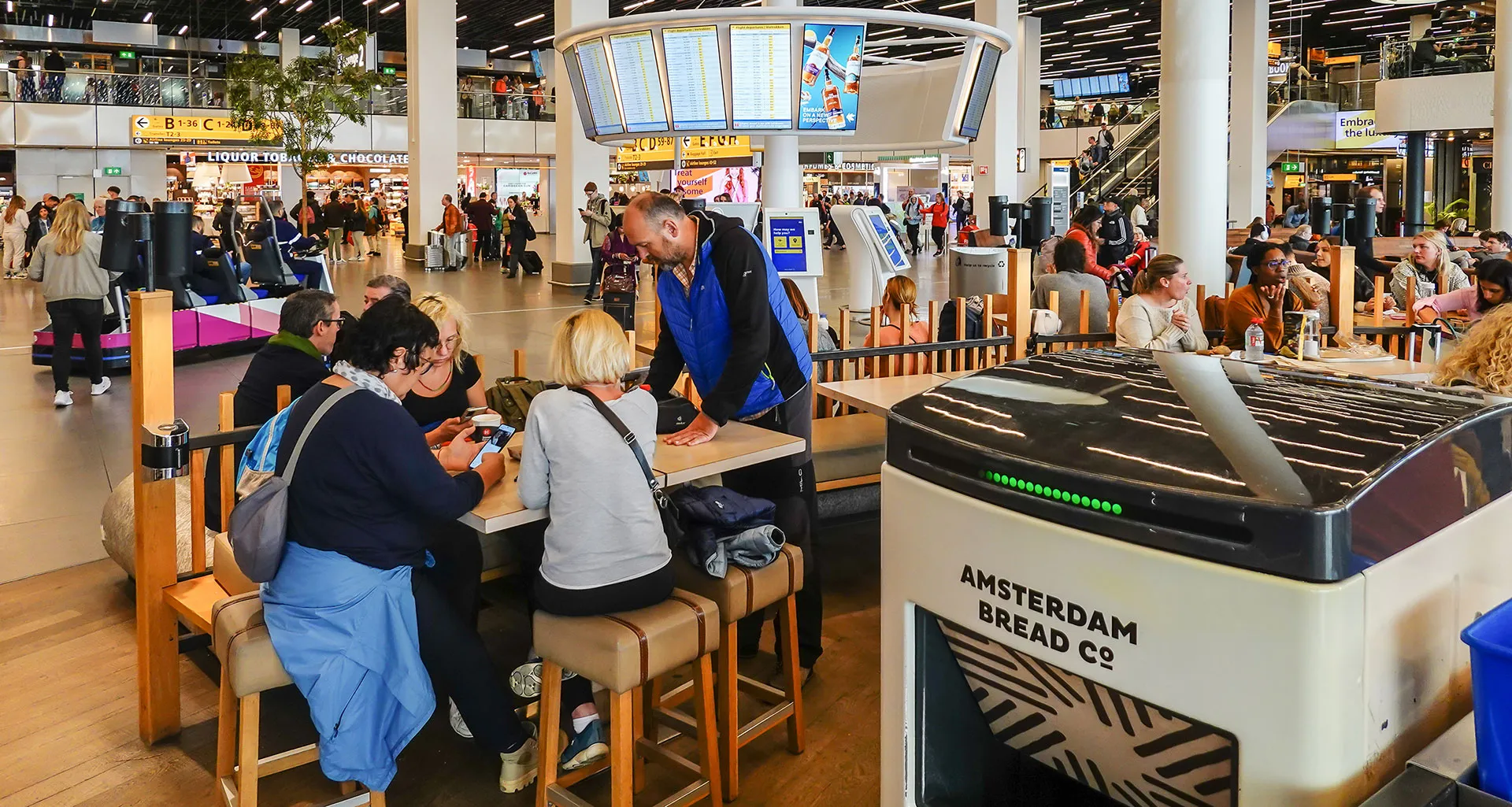 Informare pasageri Amsterdam