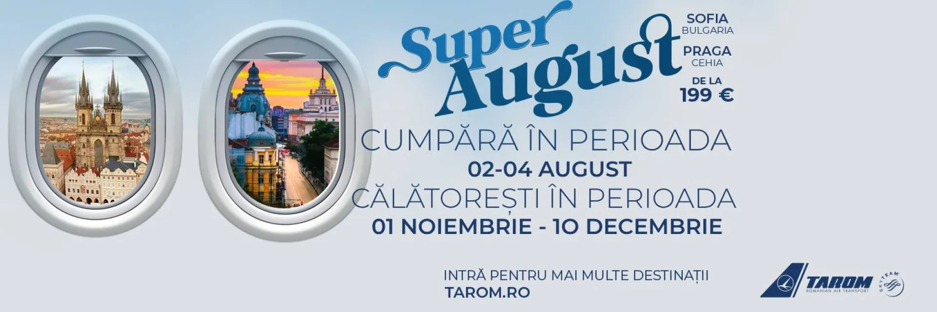 Ofertă specială 02-04 August