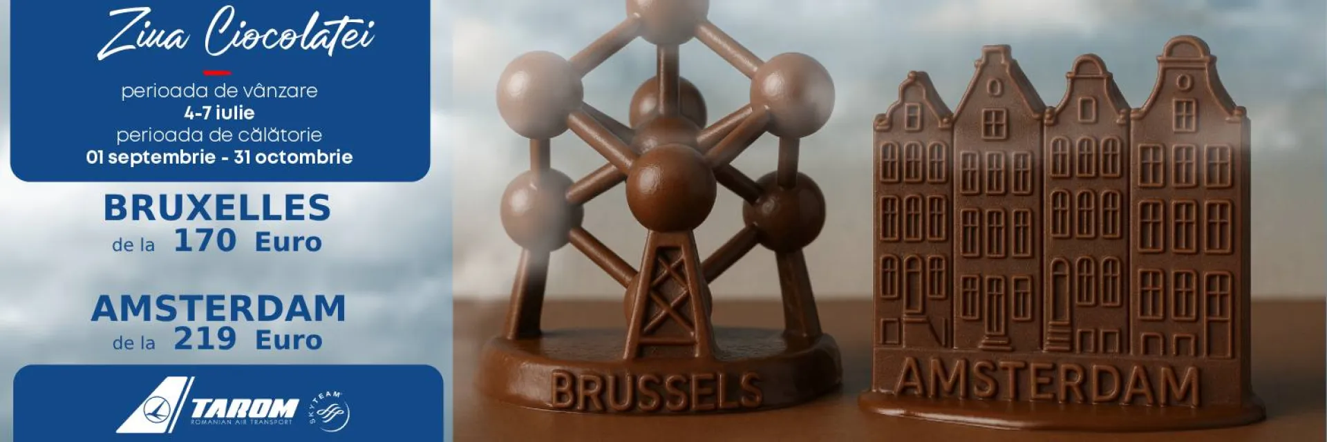 Ofertă specială - Bruxelles și Amsterdam