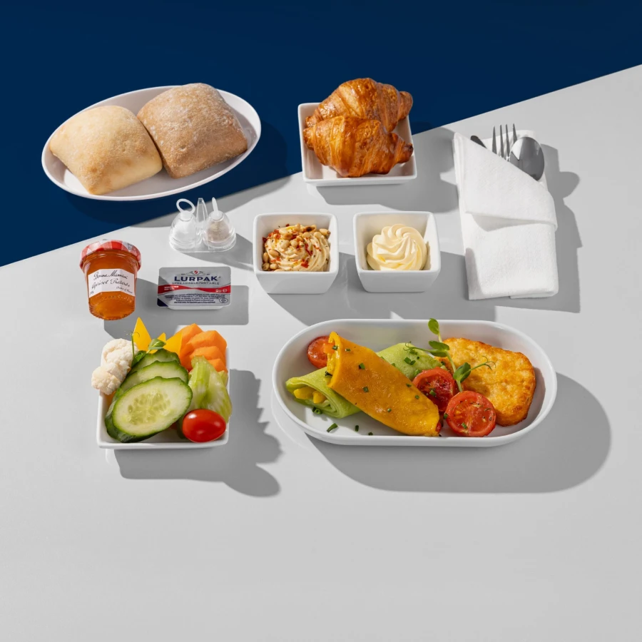 Clătite cu legume sotate, hash brown, legume proaspete – Mic dejun – SSR CODE – VGML