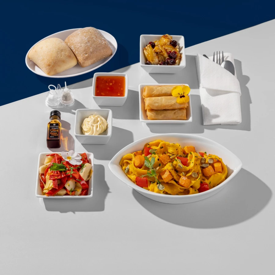 Pappardelle cu piure de dovleac și ardei roșu – Cină – SSR CODE – VGML